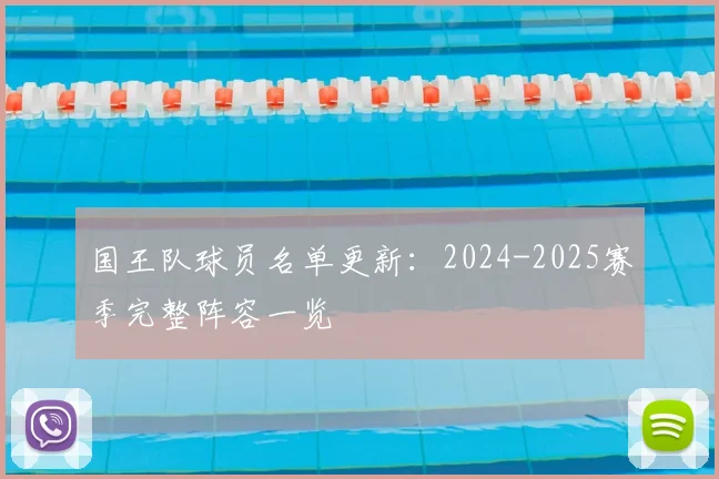 国王队球员名单更新：2024-2025赛季完整阵容一览