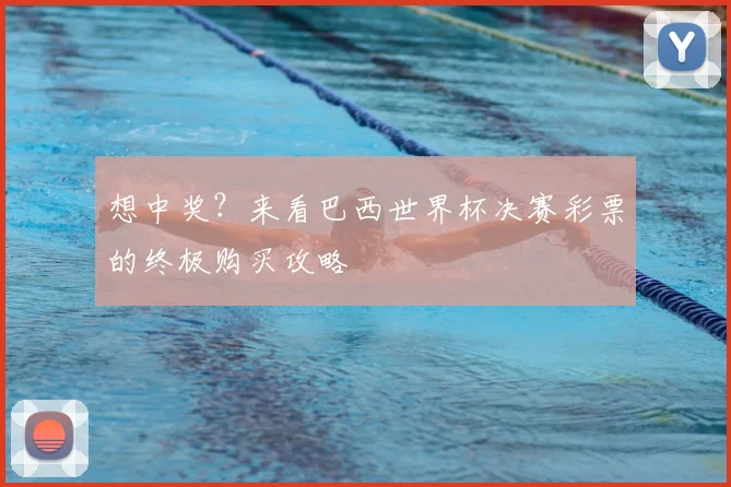 想中奖?来看巴西世界杯决赛彩票的终极购买攻略